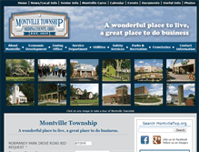 Tablet Screenshot of montvilletwp.org